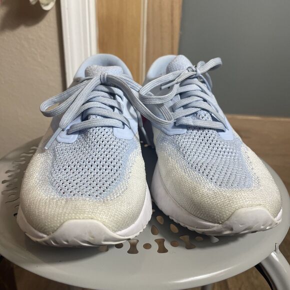 Nike Odyssey React Flyknit Women's Shoes Blue Size 7.5 Lightweight Breathable - Picture 3 of 8